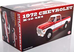 CHEVROLET K-10 4X4 PICK UP 1972 WHITE RED — фото 5