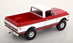 CHEVROLET K-10 4X4 PICK UP 1972 WHITE RED — фото 2