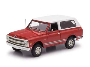 CHEVROLET K5 BLAZER 1969, КРАСНЫЙ С БЕЛЫМ
