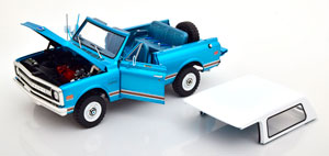 CHEVROLET K5 BLAZER WITH REMOVABLE HARDTOP 1970 LIGHTBLUEMETALLIC — фото 3