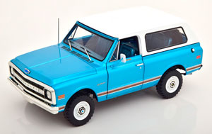 CHEVROLET K5 BLAZER WITH REMOVABLE HARDTOP 1970 LIGHTBLUEMETALLIC — фото 1
