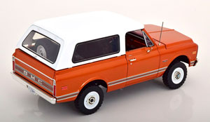 GMC JIMMY WITH REMOVABLE HARDTOP 1971 ORANGEMETALLIC WHITE — фото 2