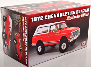 CHEVROLET K5 BLAZER HIGHLANDER EDITION 1972 RED WHITE — фото 5