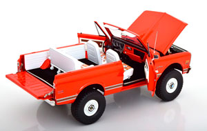 CHEVROLET K5 BLAZER HIGHLANDER EDITION 1972 RED WHITE — фото 4
