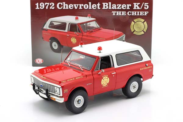 CHEVROLET BLAZER K/5 THE CHIEF YEAR 1972 RED / ШЕВРОЛЕ БЛАЗЕР K/5 ЧИЕФ КРАСНЫЙ — фото 3