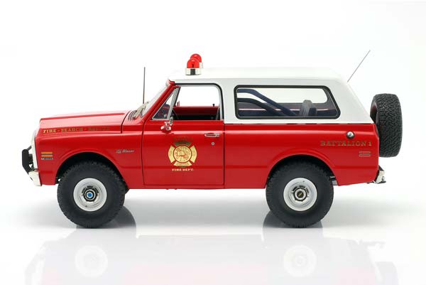 CHEVROLET BLAZER K/5 THE CHIEF YEAR 1972 RED / ШЕВРОЛЕ БЛАЗЕР K/5 ЧИЕФ КРАСНЫЙ — фото 4