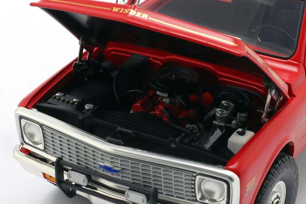 CHEVROLET BLAZER K/5 THE CHIEF YEAR 1972 RED / ШЕВРОЛЕ БЛАЗЕР K/5 ЧИЕФ КРАСНЫЙ — фото 6