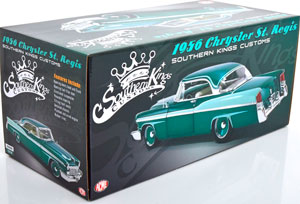 CHRYSLER NEW YORKER ST REGIS CUSTOM 1956 GREENMETALLIC MINTGREEN — фото 5