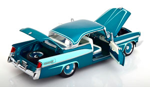 CHRYSLER NEW YORKER ST REGIS CUSTOM 1956 GREENMETALLIC MINTGREEN — фото 4