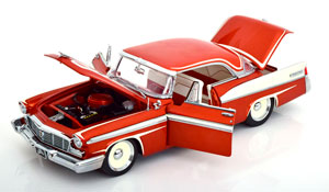 CHRYSLER NEW YORKER ST REGIS CUSTOM 1956 ORANGE-METALLIC CREME — фото 3