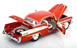 CHRYSLER NEW YORKER ST REGIS CUSTOM 1956 ORANGE-METALLIC CREME — фото 4