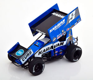 VALVOLINE KARAVAN TRAILERS SPRINT CAR NO 9 2021 ALL STAR CIRCUIT OF CHAMPIONS
