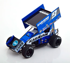 VALVOLINE KARAVAN TRAILERS SPRINT CAR NO 9 2021 ALL STAR CIRCUIT OF CHAMPIONS