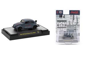 VW VOLKSWAGEN BEETLE DELUXE U.S.A. MODEL (1953), GREY (ДЛИНА МОДЕЛИ 6-10 СМ)
