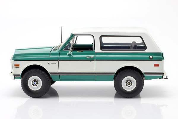 CHEVROLET BLAZER K/5 CST YEAR OF CONSTRUCTION 1972 LIGHT GREEN/ WHITE / ШЕВРОЛЕ БЛАЗЕР K/5 КСТ СВЕТЛО-ЗЕЛЕНЫЙ БЕЛЫЙ — фото 4