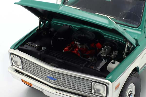CHEVROLET BLAZER K/5 CST YEAR OF CONSTRUCTION 1972 LIGHT GREEN/ WHITE / ШЕВРОЛЕ БЛАЗЕР K/5 КСТ СВЕТЛО-ЗЕЛЕНЫЙ БЕЛЫЙ — фото 6