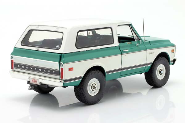CHEVROLET BLAZER K/5 CST YEAR OF CONSTRUCTION 1972 LIGHT GREEN/ WHITE / ШЕВРОЛЕ БЛАЗЕР K/5 КСТ СВЕТЛО-ЗЕЛЕНЫЙ БЕЛЫЙ — фото 2