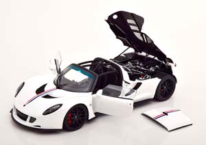 HENNESSEY VENOM GT SPYDER WORLD FASTEST EDITION WHITE — фото 3