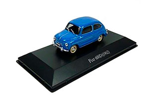 FIAT 600D 1962 BLUE