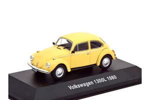 VW VOLKSWAGEN 1300L BEETLE ESCARABAJO 1980, YELLOW
