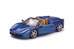 FERRARI 458 SPIDER 2011 СИНИЙ — фото 4