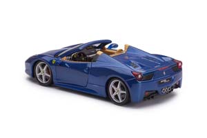 FERRARI 458 SPIDER 2011 СИНИЙ — фото 8