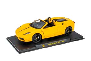 FERRARI 430 SPIDER SCUDERIA 16M 2008 YELLOW
