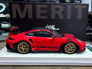 PORSCHE 911 (992) GT3 RS GUARDS RED/GOLD / ПОРШЕ 911 992 GT3 RS КРАСНЫЙ/ЗОЛОТОЙ — фото 4