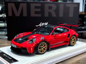 PORSCHE 911 (992) GT3 RS GUARDS RED/GOLD / ПОРШЕ 911 992 GT3 RS КРАСНЫЙ/ЗОЛОТОЙ