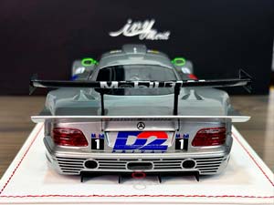 MERCEDES BENZ CLK GTR #35 SILVER / МЕРСЕДЕС-БЕНЦ CLK GTR 35 СЕРЕБРИСТЫЙ (ЛИМИТ 07/60) — фото 6