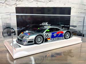MERCEDES BENZ CLK GTR #35 SILVER / МЕРСЕДЕС-БЕНЦ CLK GTR 35 СЕРЕБРИСТЫЙ (ЛИМИТ 07/60) — фото 10