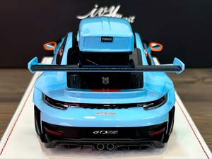PORSCHE 911 (992) GT3 RS LUGGAGE GULF BLUE/ORANGE LIVERY WITH BLACK WHEELS / ПОРШЕ 911 992 GT3 RS LUGGAGE GULF BLUE/ОРАНЖЕВАЯ ЛИВРЕЯ С ЧЕРНЫМИ КОЛЕСАМИ (ЛИМИТ 07/20) — фото 6