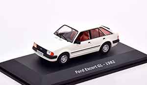 FORD ESCORT GL 1982 WHITE