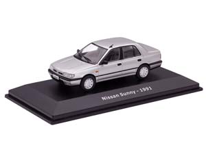 NISSAN SUNNY 1991 СЕРЕБРИСТЫЙ — фото 9