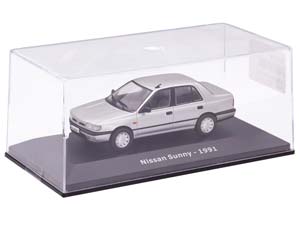NISSAN SUNNY 1991 СЕРЕБРИСТЫЙ — фото 10
