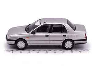 NISSAN SUNNY 1991 СЕРЕБРИСТЫЙ — фото 2