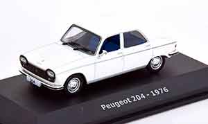 PEUGEOT 204 SALOON 1976 WHITE