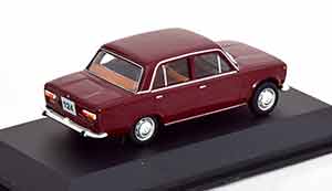 FIAT 124 SALOON 1966 DARKRED — фото 2