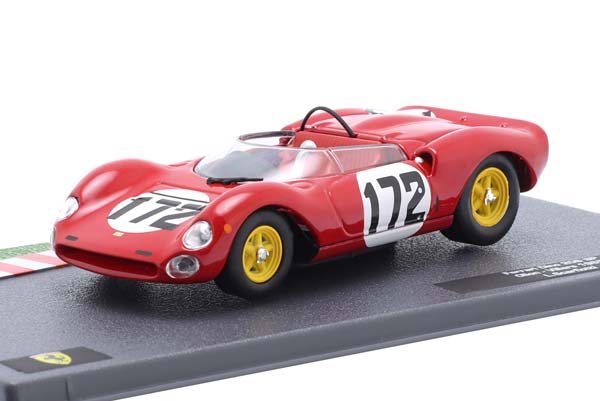 FERRARI DINO 206 SP #172 WINNER OLLON-VILLARS 1965 L. SCARFIOTTI / ФЕРРАРИ ДИНО 206 СП ПОБЕДИТЕЛЬ ОЛЛОН-ВИЛЛАРС СКАРФИОТТИ