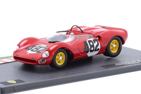 FERRARI DINO 206 SP #482 WINNER CESANA-SESTRIERE 1965 L. SCARFIOTTI / ФЕРРАРИ ДИНО 206 СП ПОБЕДИТЕЛЬ КЕСАНА-СЕСТРИЕРЕ СКАРФИОТТИ
