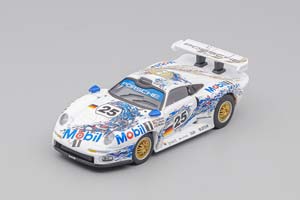 PORSCHE 911 GT1 3.2L TURBO TEAM PORSCHE AG MOBIL1 №25 2ND 24H LE MANS 1996 THIERRY BOUTSEN - HANS JOACHIM STUCK - BOB WOLLEK, WHITE / BLUE