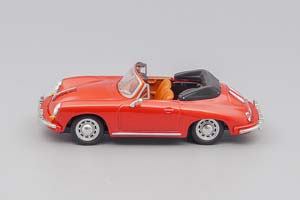 PORSCHE 356B CABRIOLET SPIDER 1959, RED METALLIC — фото 5