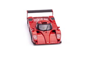 TOYOTA GT-ONE 1998 КРАСНЫЙ С ЧЕРНЫМ — фото 3