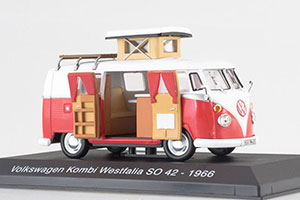 VW VOLKSWAGEN KOMBI WESTFALIA SO 42 1966 RED/WHITE — фото 5