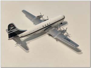 BOEING B 377 STRATOCRUISER BOAC G-AKGL (ДЛИНА 8,41 СМ) — фото 2