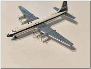 BRISTOL BRITANNIA 312 BEA BOAC - HYBRID COLORS G-AOVT (ДЛИНА 9,47 СМ)