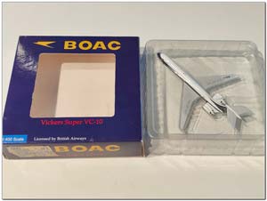 VICKERS VC-10-1151 BOAC/CUNARD G-ASGB (ДЛИНА 13,09 СМ) — фото 4