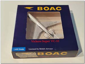 VICKERS VC-10-1151 BOAC/CUNARD G-ASGB (ДЛИНА 13,09 СМ) — фото 5
