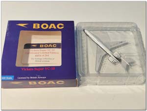 VICKERS VC-10-1151 BOAC G-ASGE LIMITED 264 PCS (ДЛИНА 13,09 СМ) — фото 3