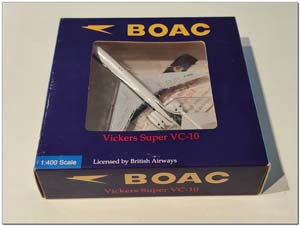 VICKERS VC-10-1151 BOAC G-ASGE LIMITED 264 PCS (ДЛИНА 13,09 СМ) — фото 4